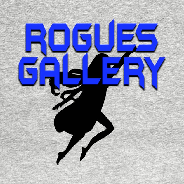 ROGUES GALLERY Female (Black Silhouette) by Zombie Squad Clothing